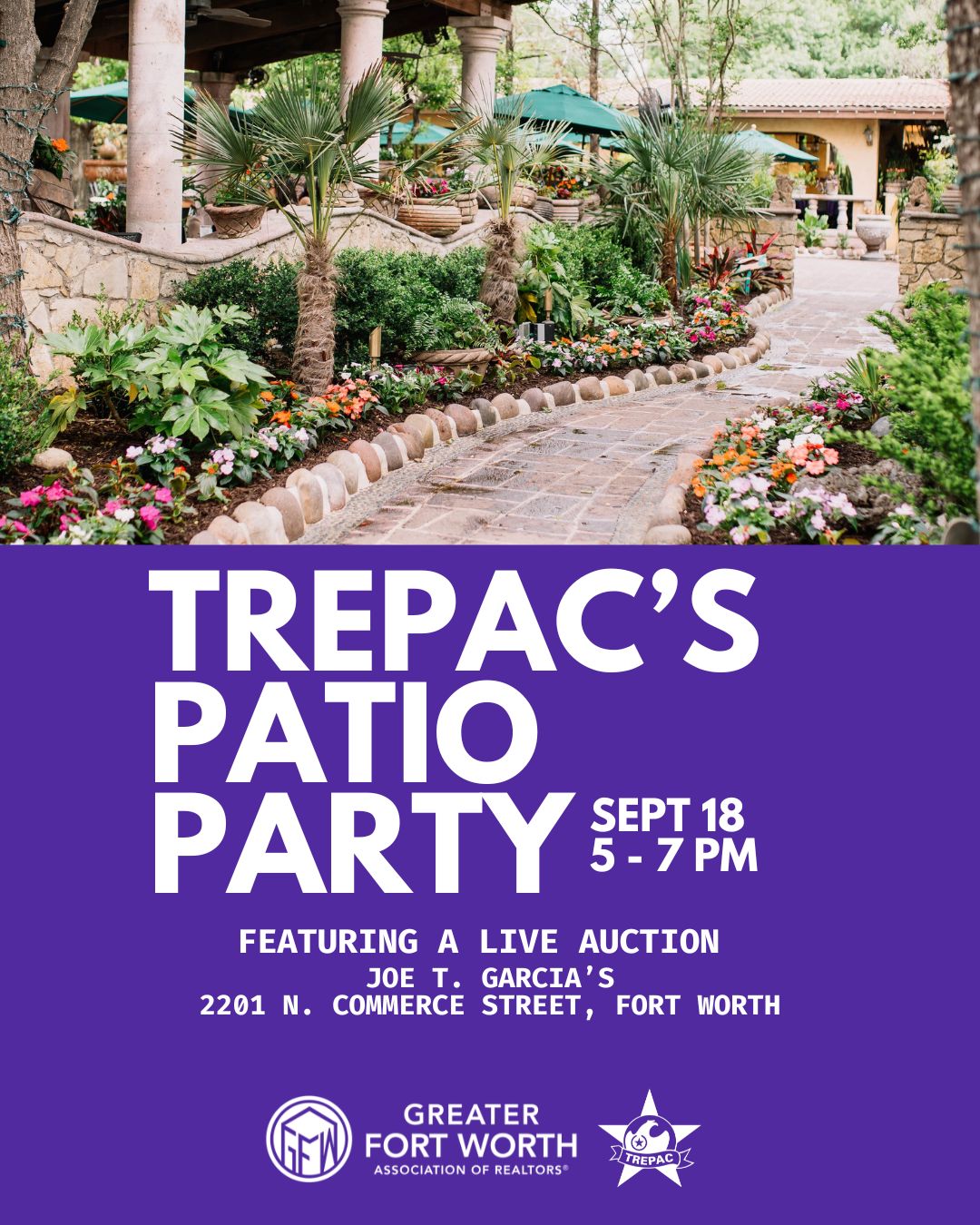 TREPAC’s Patio Party