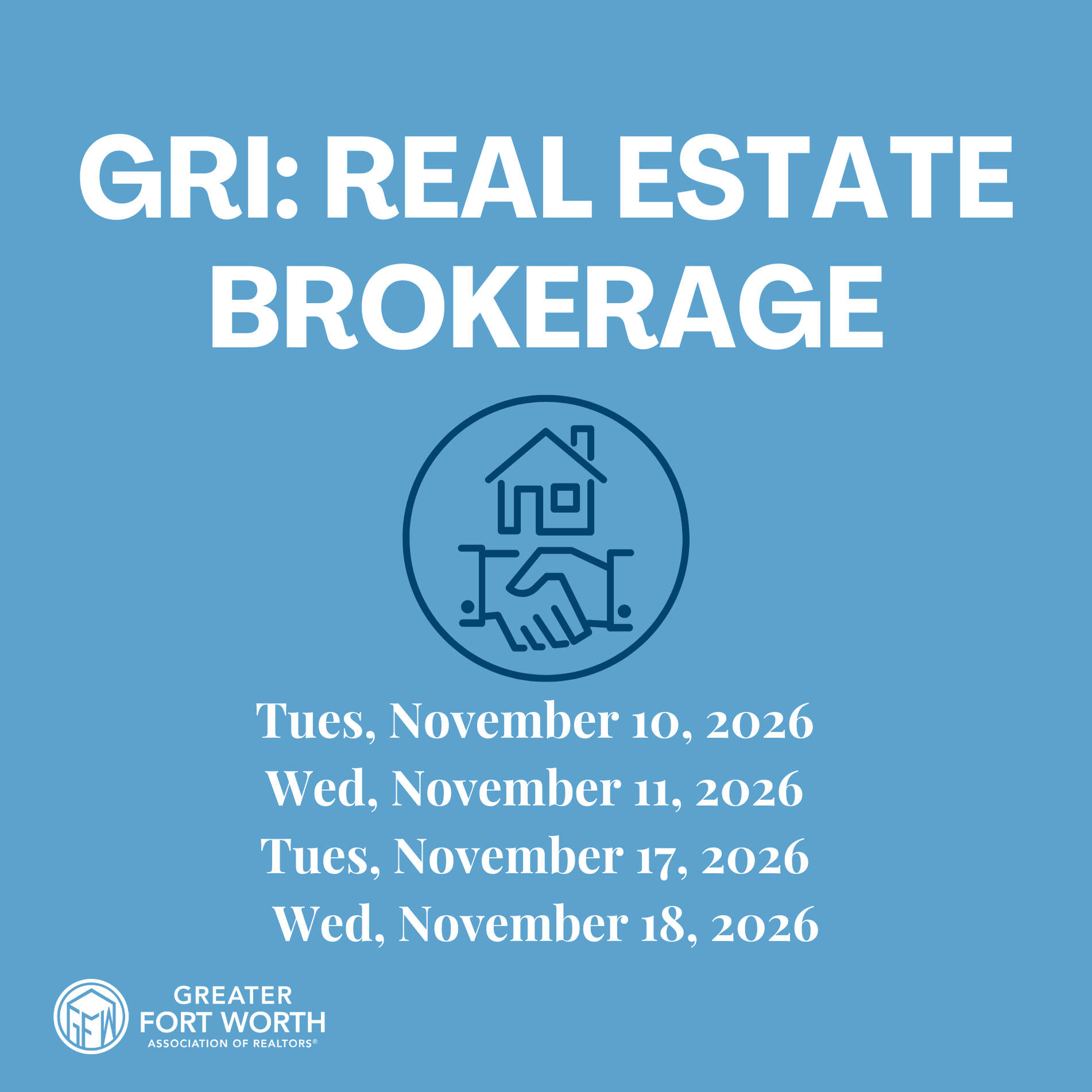 GRI: Real Estate Brokerage
