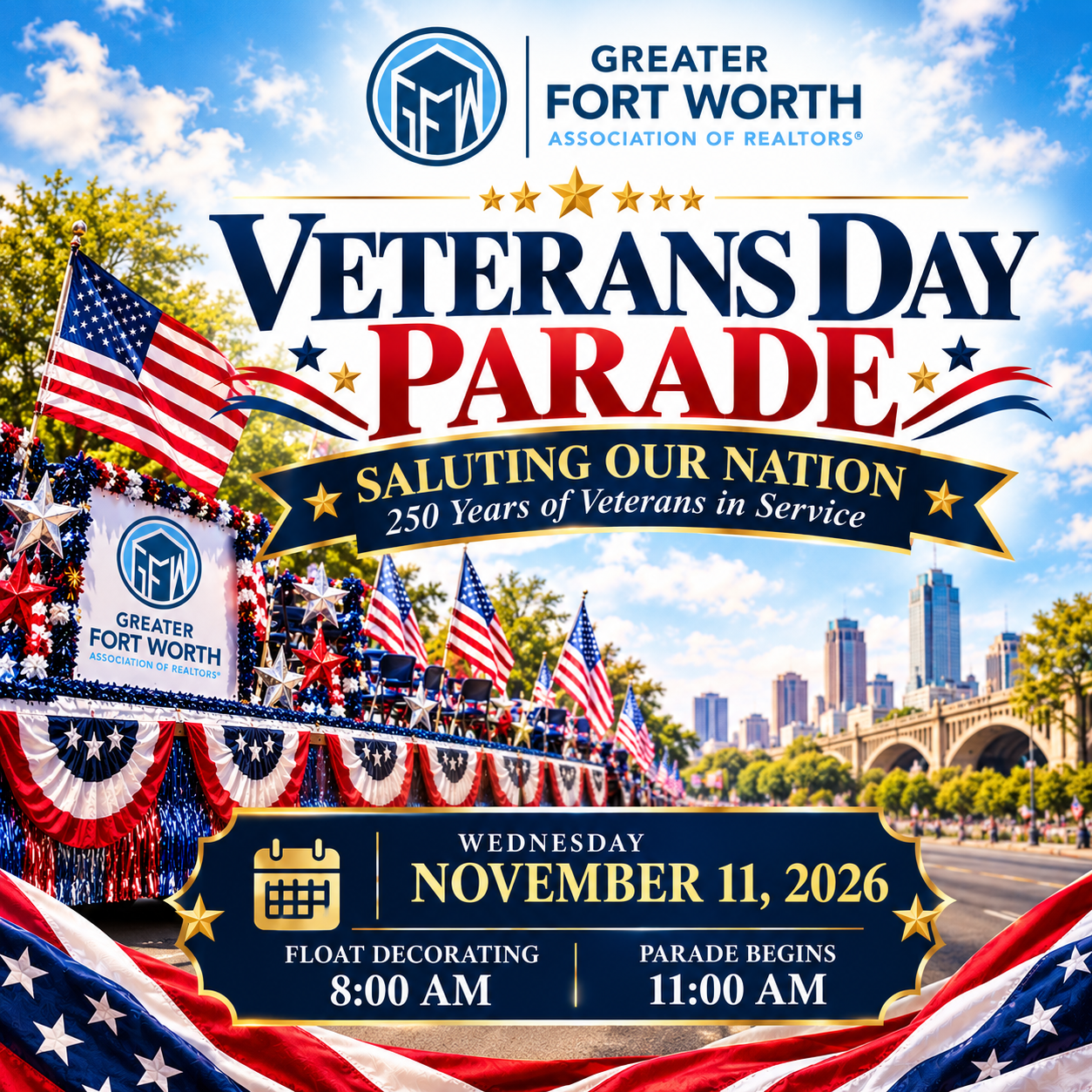 Tarrant County Veterans Day Parade 🇺🇸